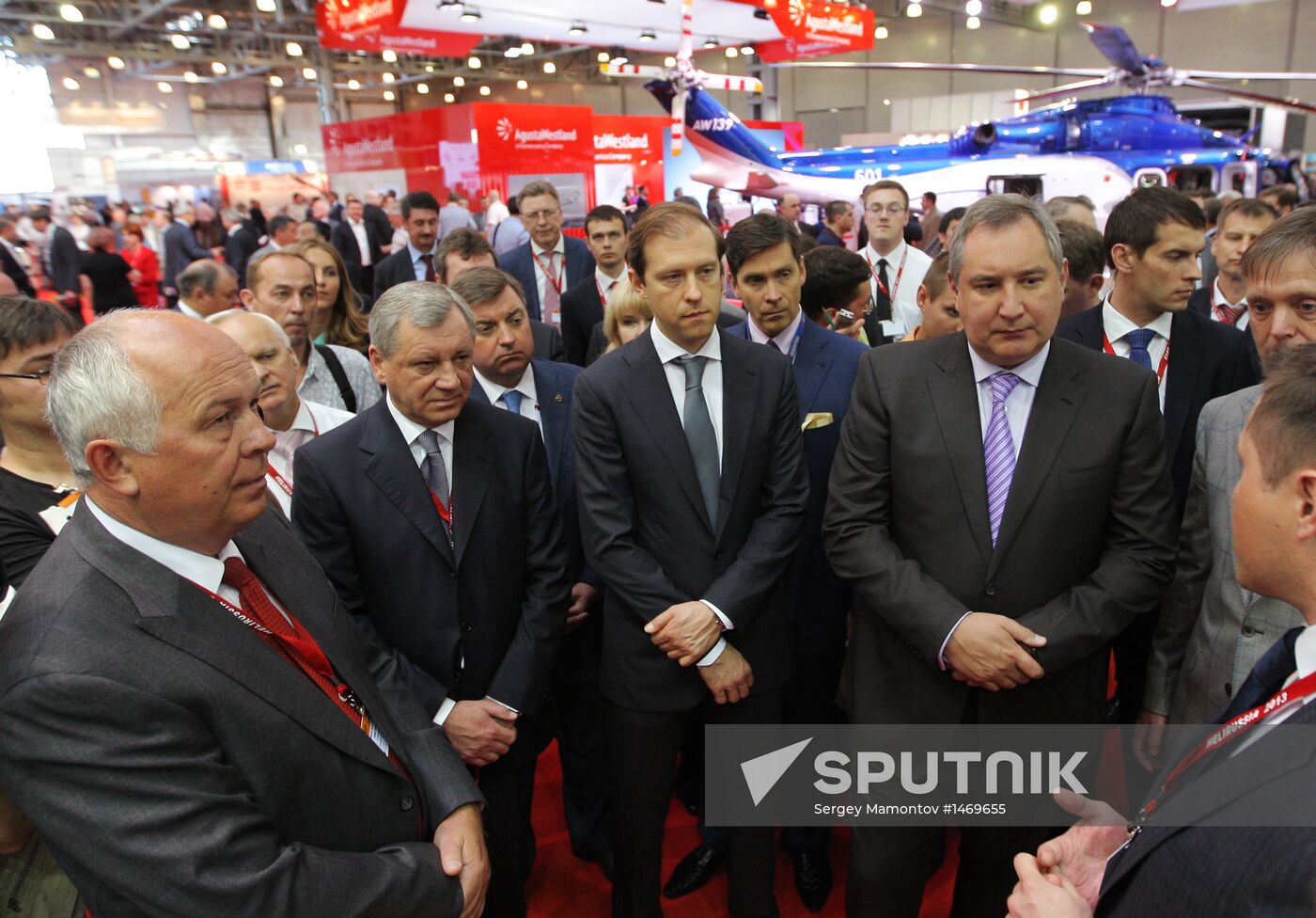 HeliRussia 2013, an exhibition of helicopter industry