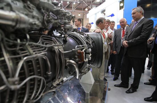 HeliRussia 2013, an exhibition of helicopter industry