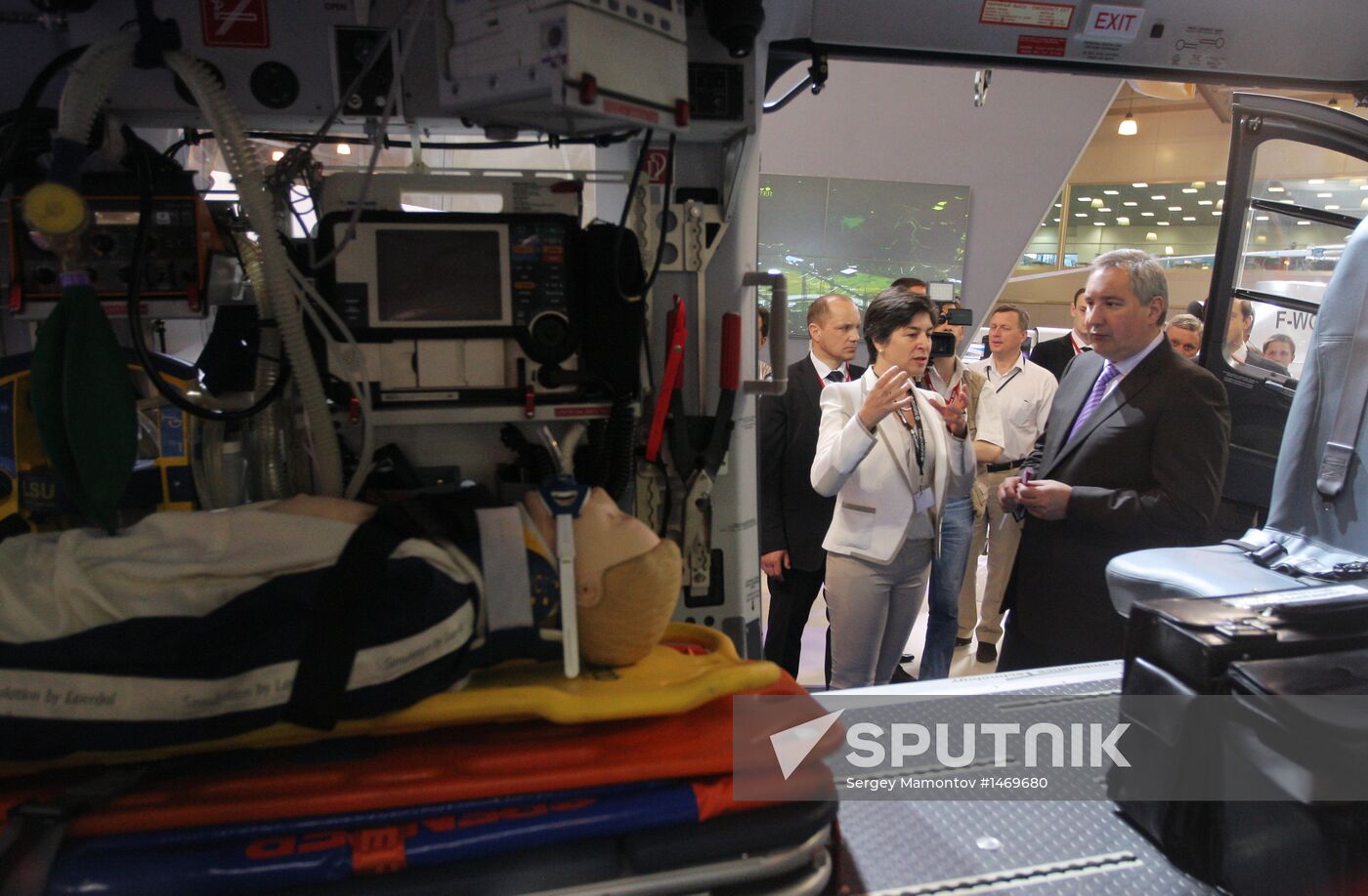 HeliRussia 2013, an exhibition of helicopter industry