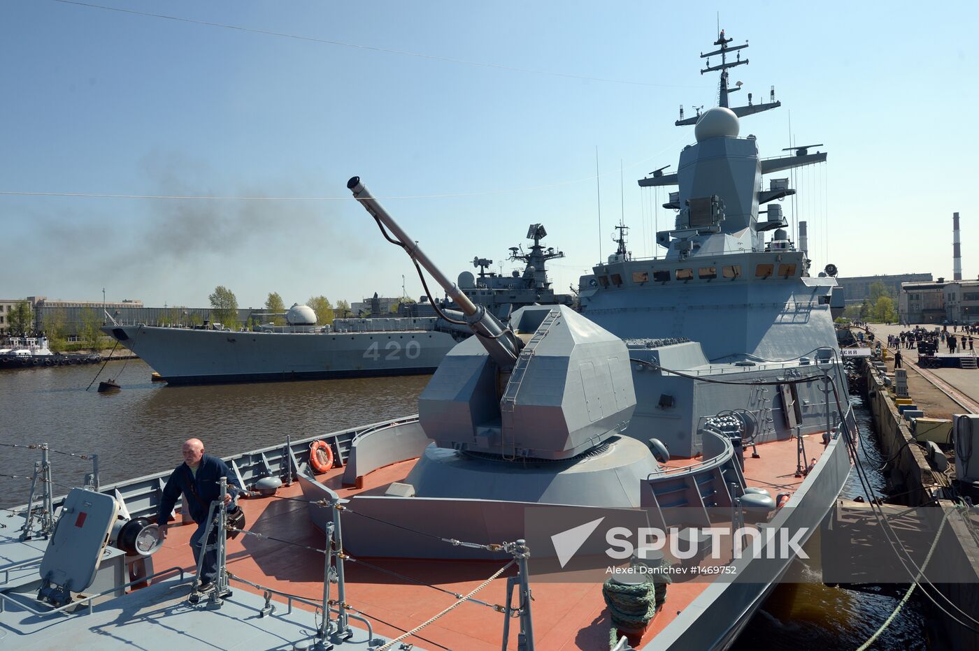 Corvette Boiky of Russia's Baltic Fleet