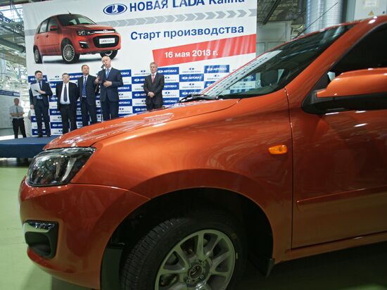 New Lada Kalina model launched at AvtoVAZ