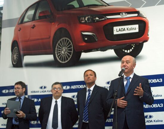 New Lada Kalina model launched at AvtoVAZ