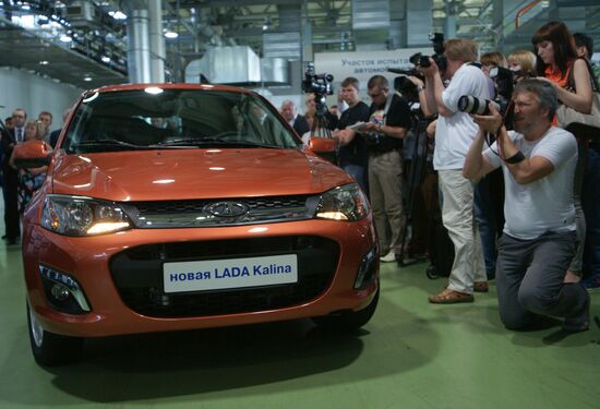 New Lada Kalina model launched at AvtoVAZ