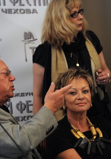 News conference on opening of XI Chekhov Festival