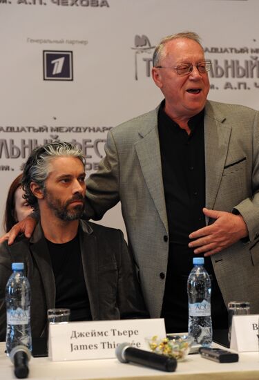 News conference on opening of XI Chekhov Festival