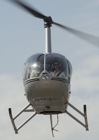 Moscow's first heliport opens