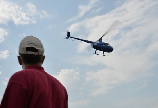 Moscow's first heliport opens