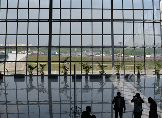 Moscow's first heliport opens