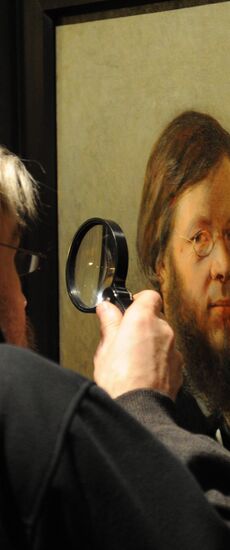 Opening of Nikolai Ge exhibition