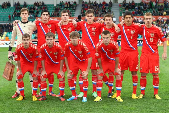 European Under-17 Football Championship. Italy vs. Russia