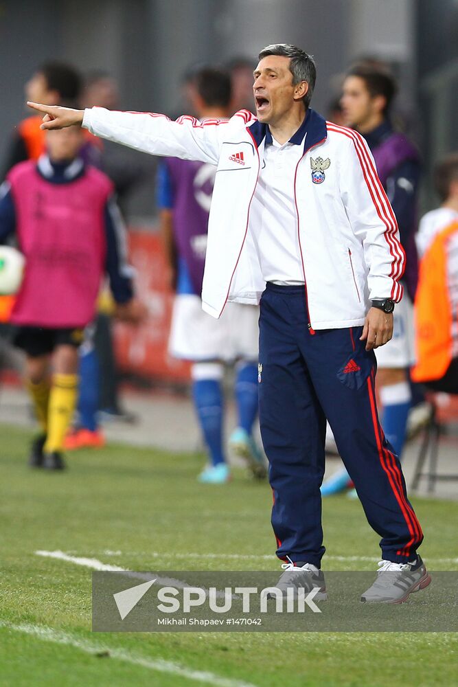 European Under-17 Football Championship. Italy vs. Russia