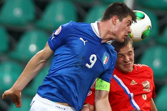 European Under-17 Football Championship. Italy vs. Russia
