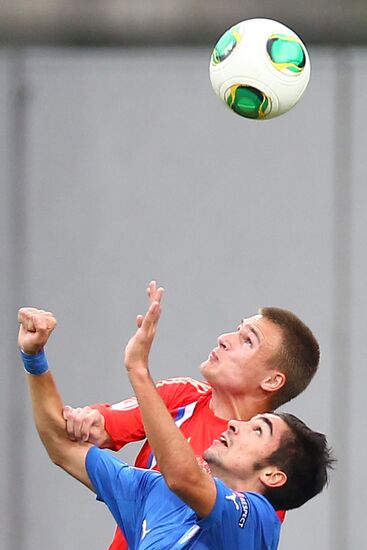 European Under-17 Football Championship. Italy vs. Russia