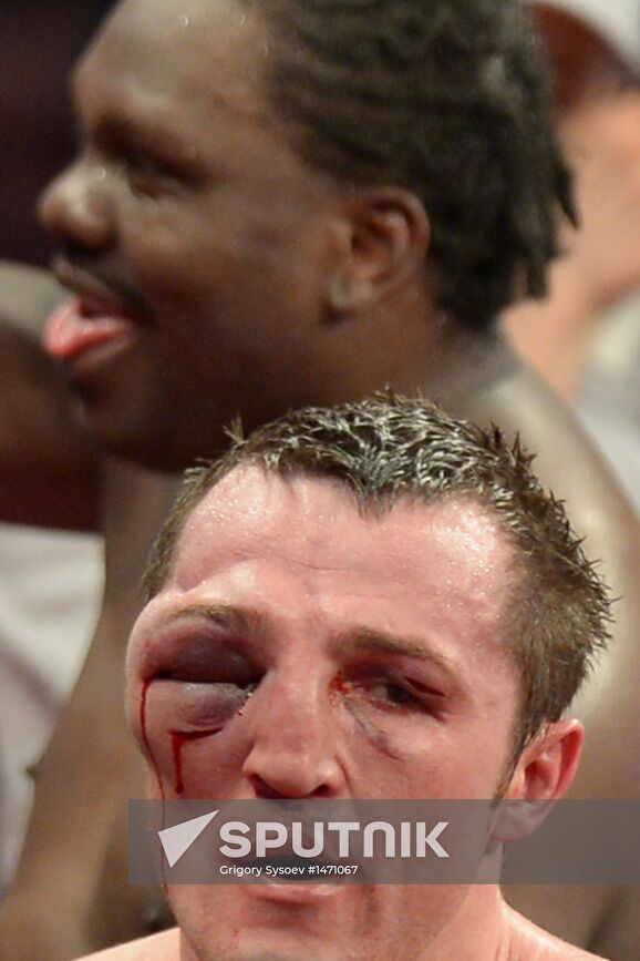 Boxing. Battle for WBA championship title