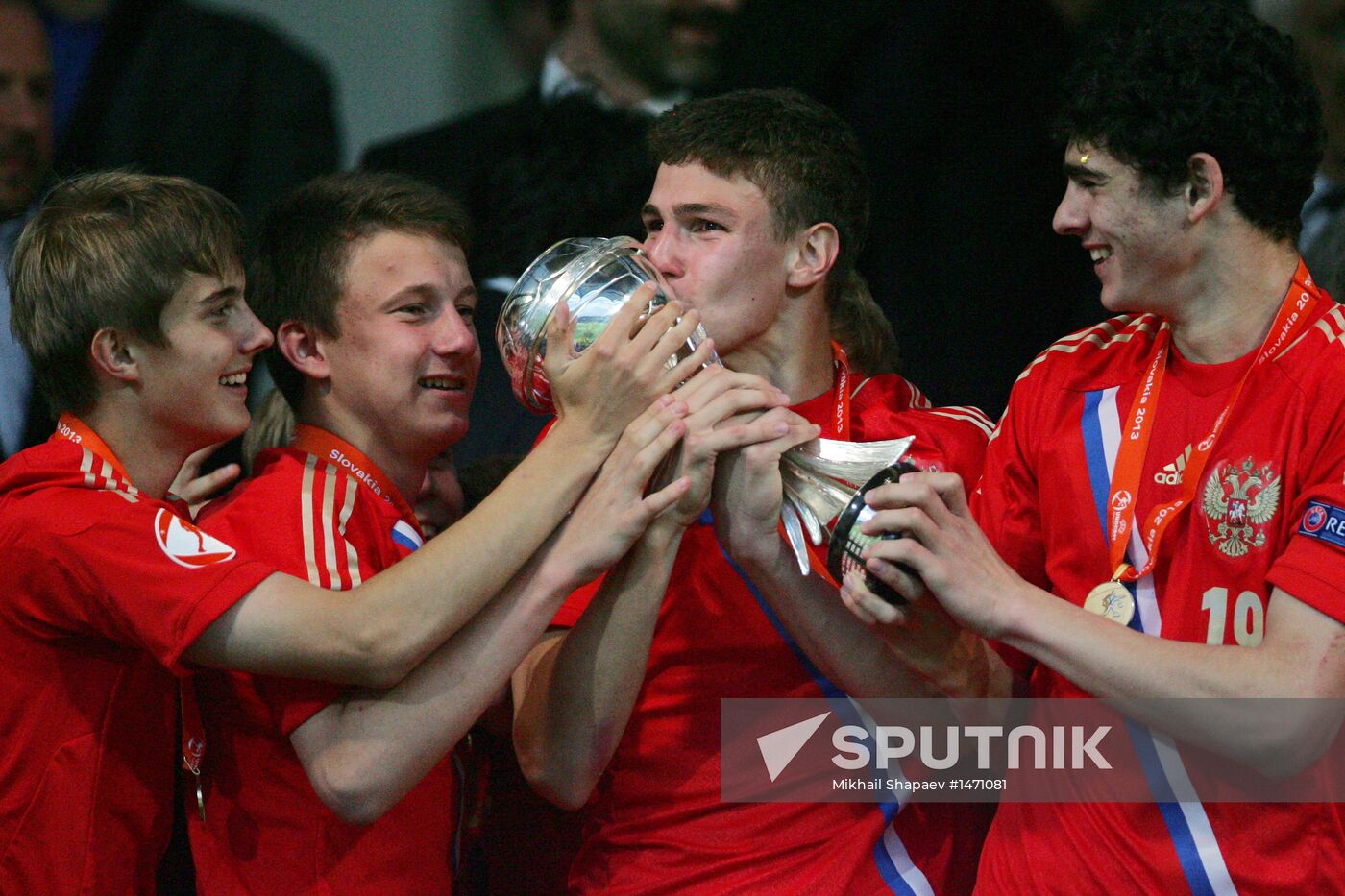European Under-17 Football Championship. Italy vs. Russia