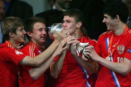 European Under-17 Football Championship. Italy vs. Russia
