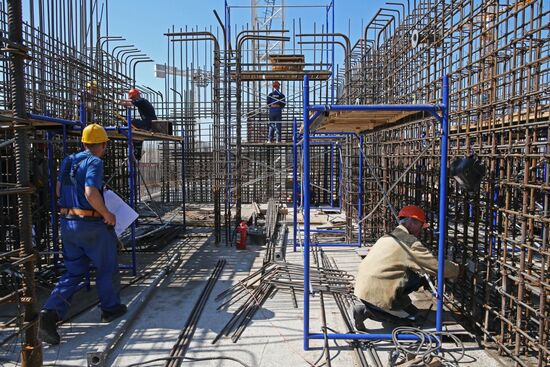 Construction of Baltic Nuclear Power Plant