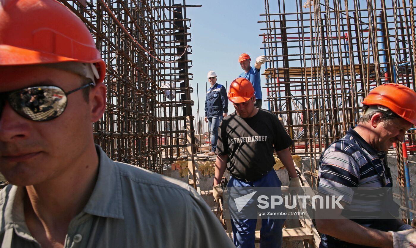 Construction of Baltic Nuclear Power Plant