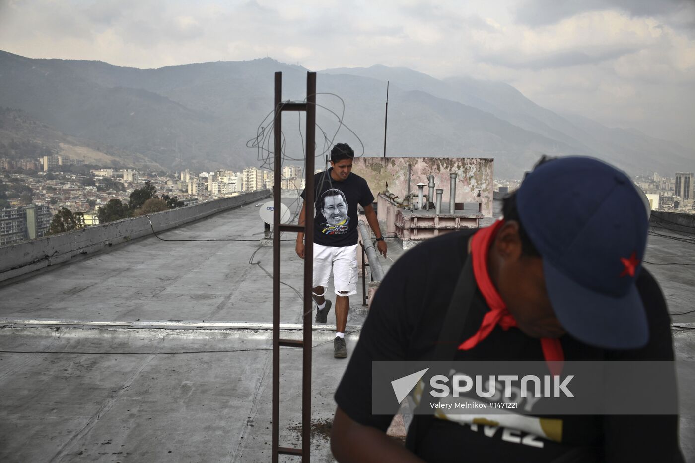Dangerous slums of Caracas. 23 January District
