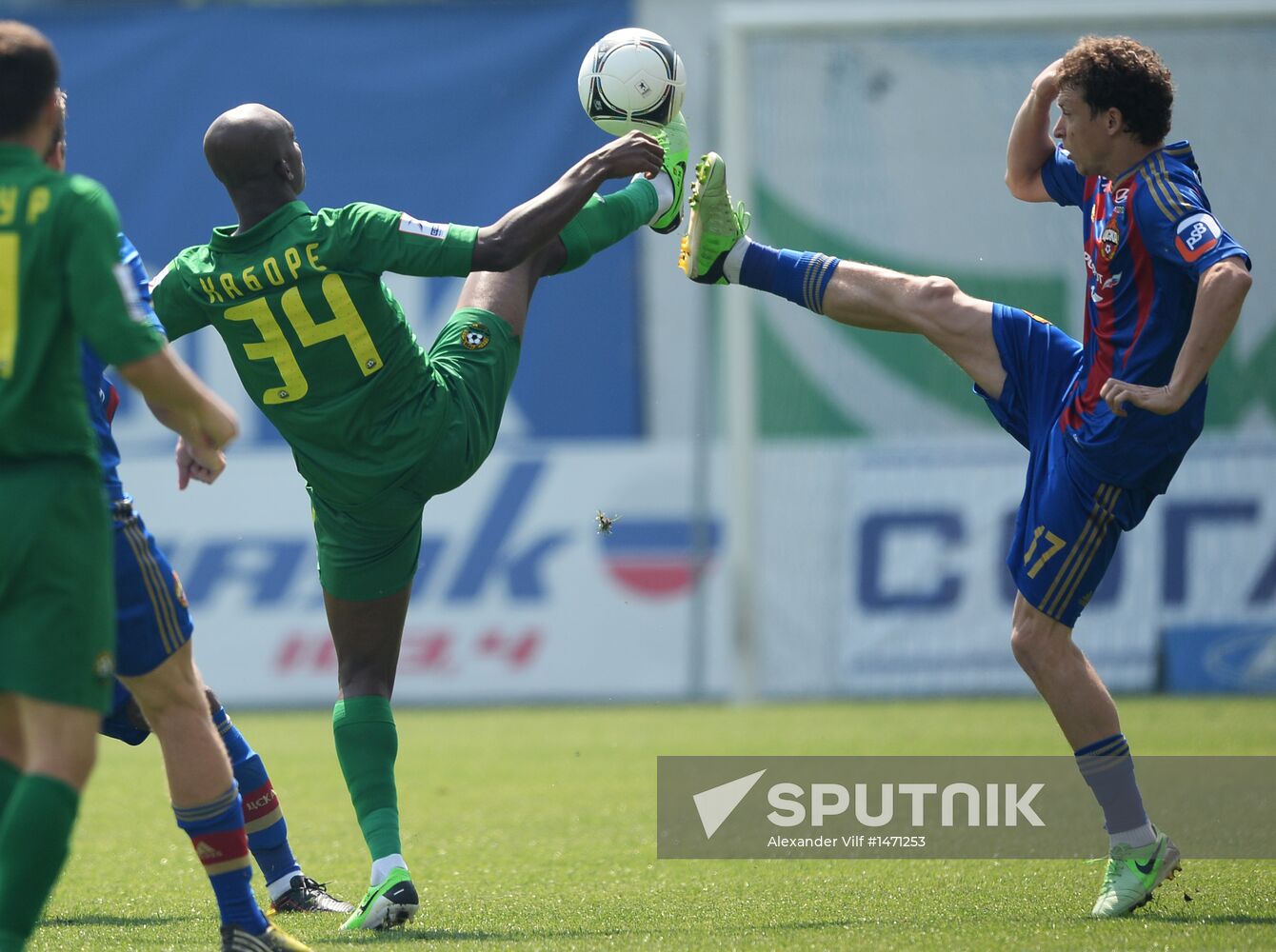 Football. Russian Premier League. CSKA vs. Kuban