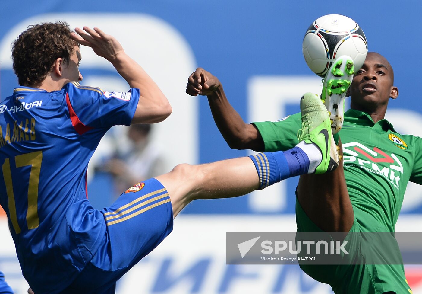 Football. Russian Premier League. CSKA vs. Kuban