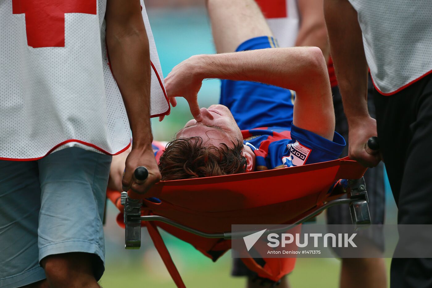 Football. Russian Premier League. CSKA vs. Kuban