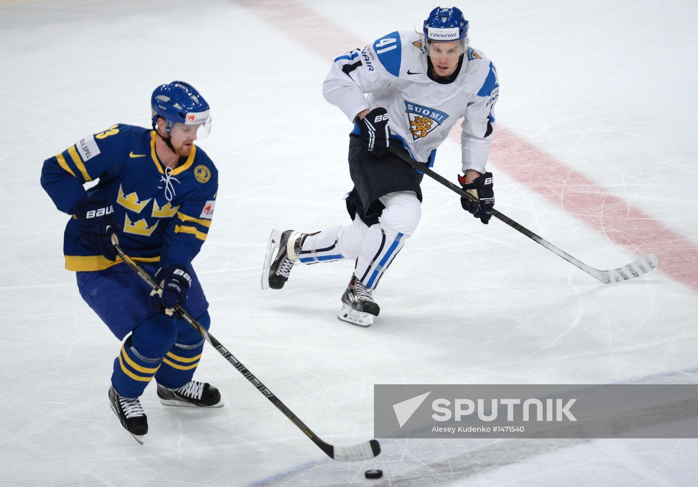 Hockey World Championship. Finland vs. Sweden