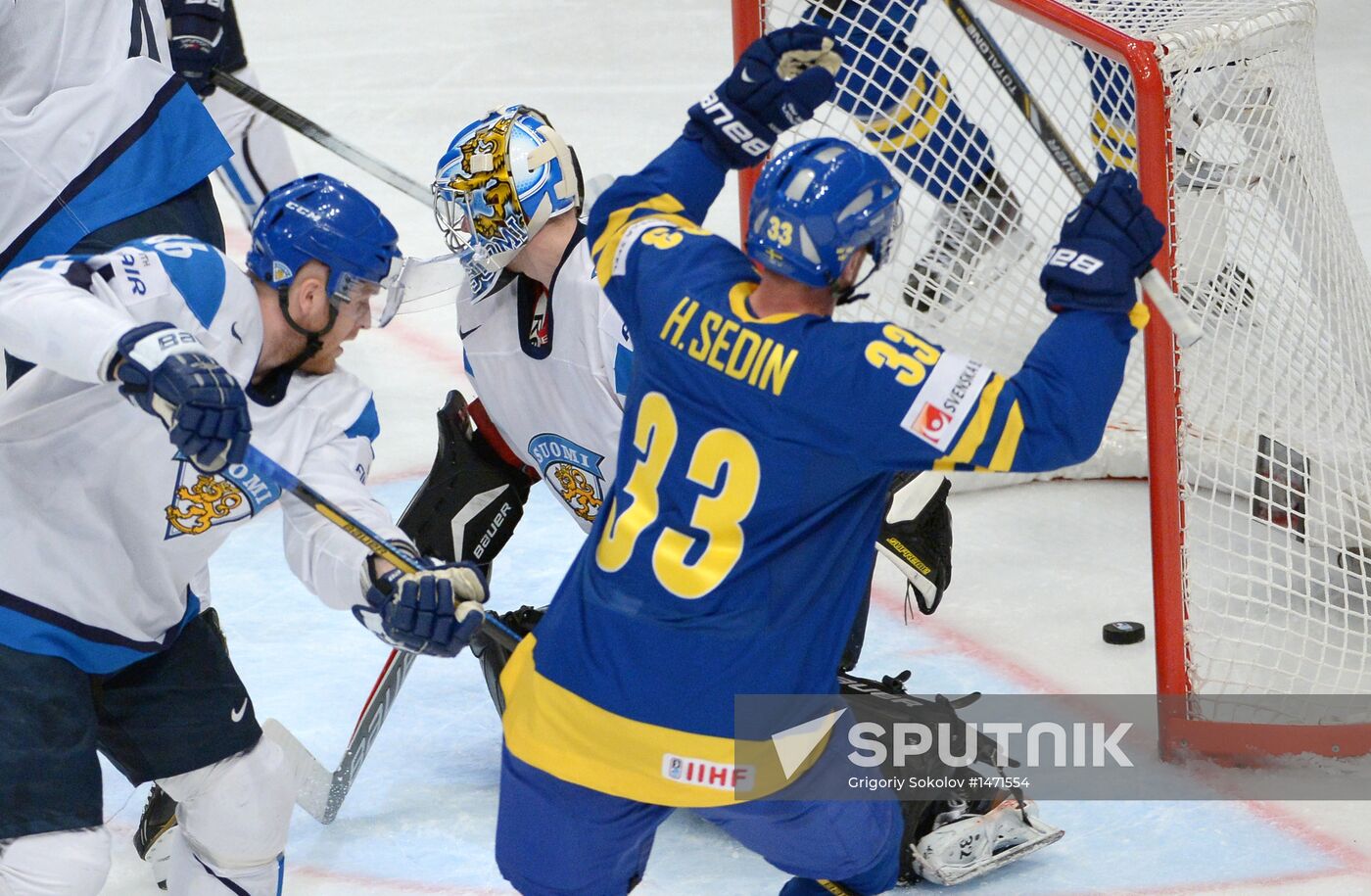 Hockey World Championship. Finland vs. Sweden