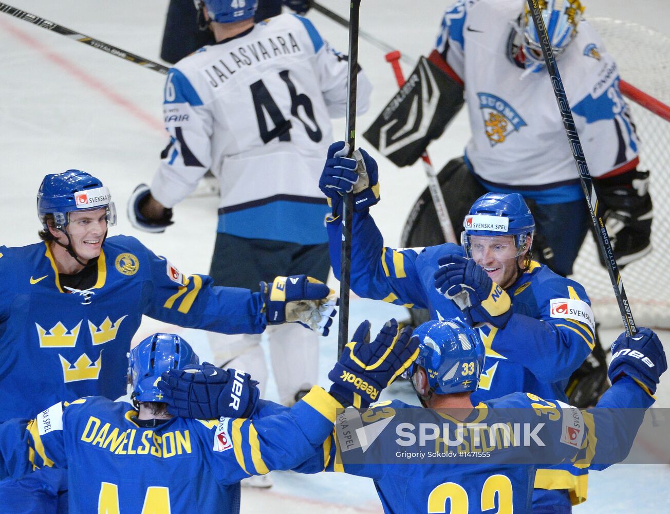 Hockey World Championship. Finland vs. Sweden