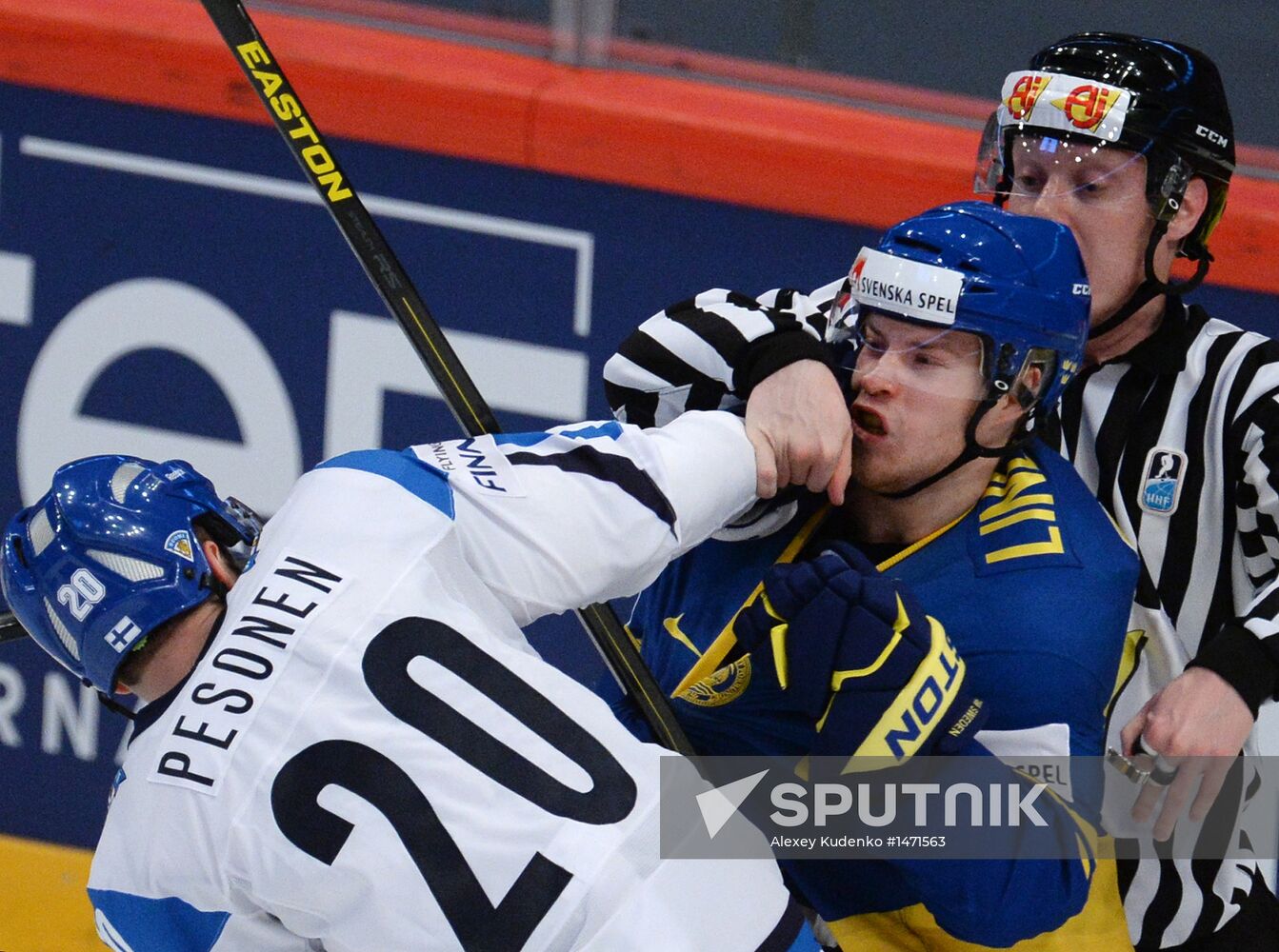 Hockey World Championship. Finland vs. Sweden