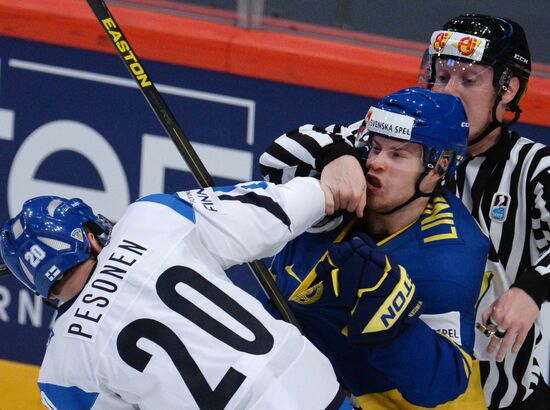 Hockey World Championship. Finland vs. Sweden