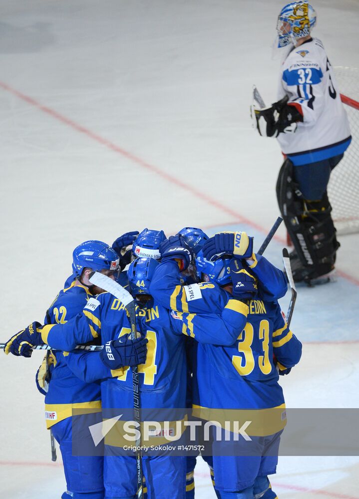 Hockey World Championship. Finland vs. Sweden