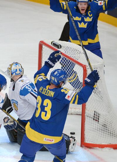 Hockey World Championship. Finland vs. Sweden