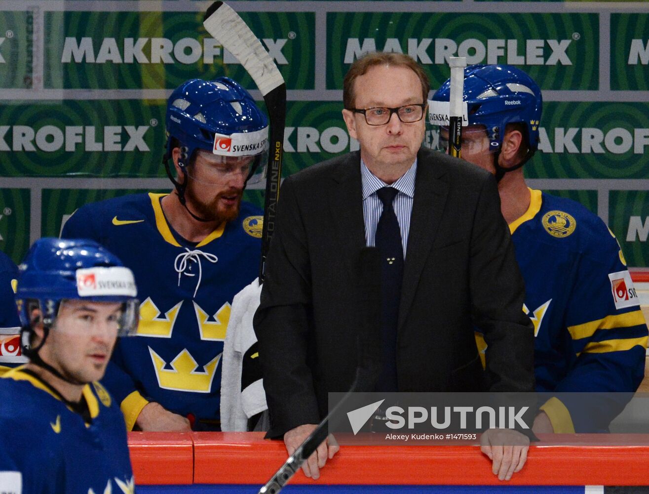 Hockey World Championship. Finland vs. Sweden