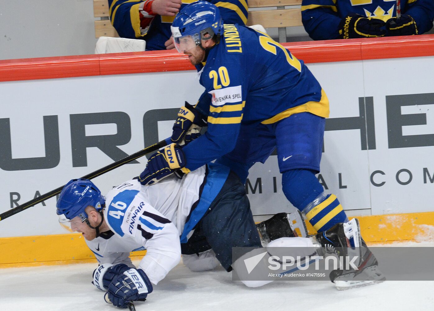 Hockey World Championship. Finland vs. Sweden