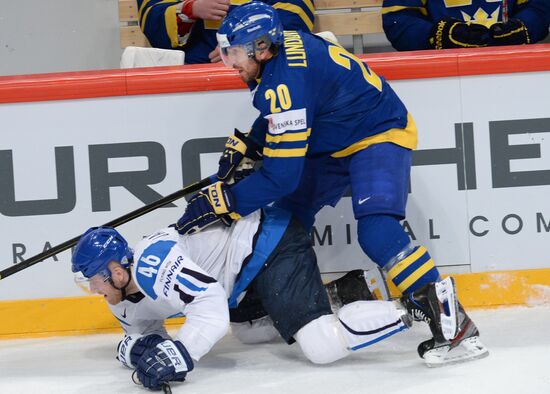 Hockey World Championship. Finland vs. Sweden