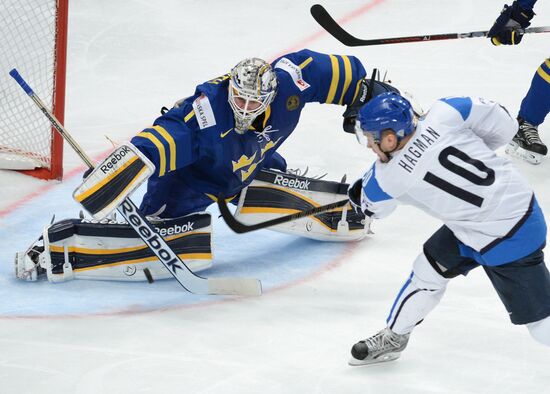 Hockey World Championship. Finland vs. Sweden