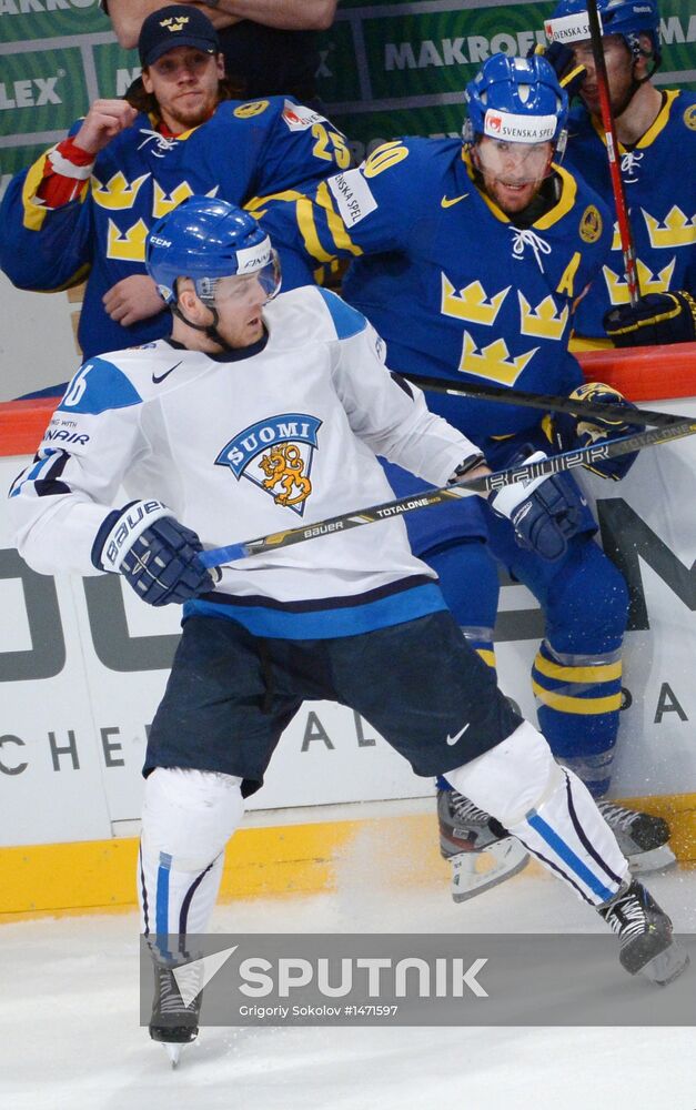 Hockey World Championship. Finland vs. Sweden