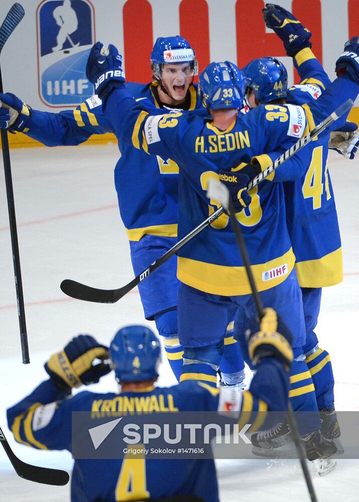 Hockey World Championship. Finland vs. Sweden