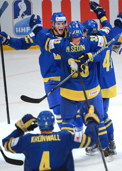 Hockey World Championship. Finland vs. Sweden