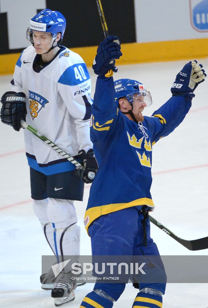 Hockey World Championship. Finland vs. Sweden