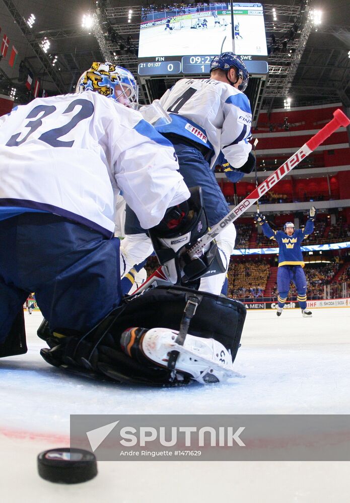 Hockey World Championship. Finland vs. Sweden