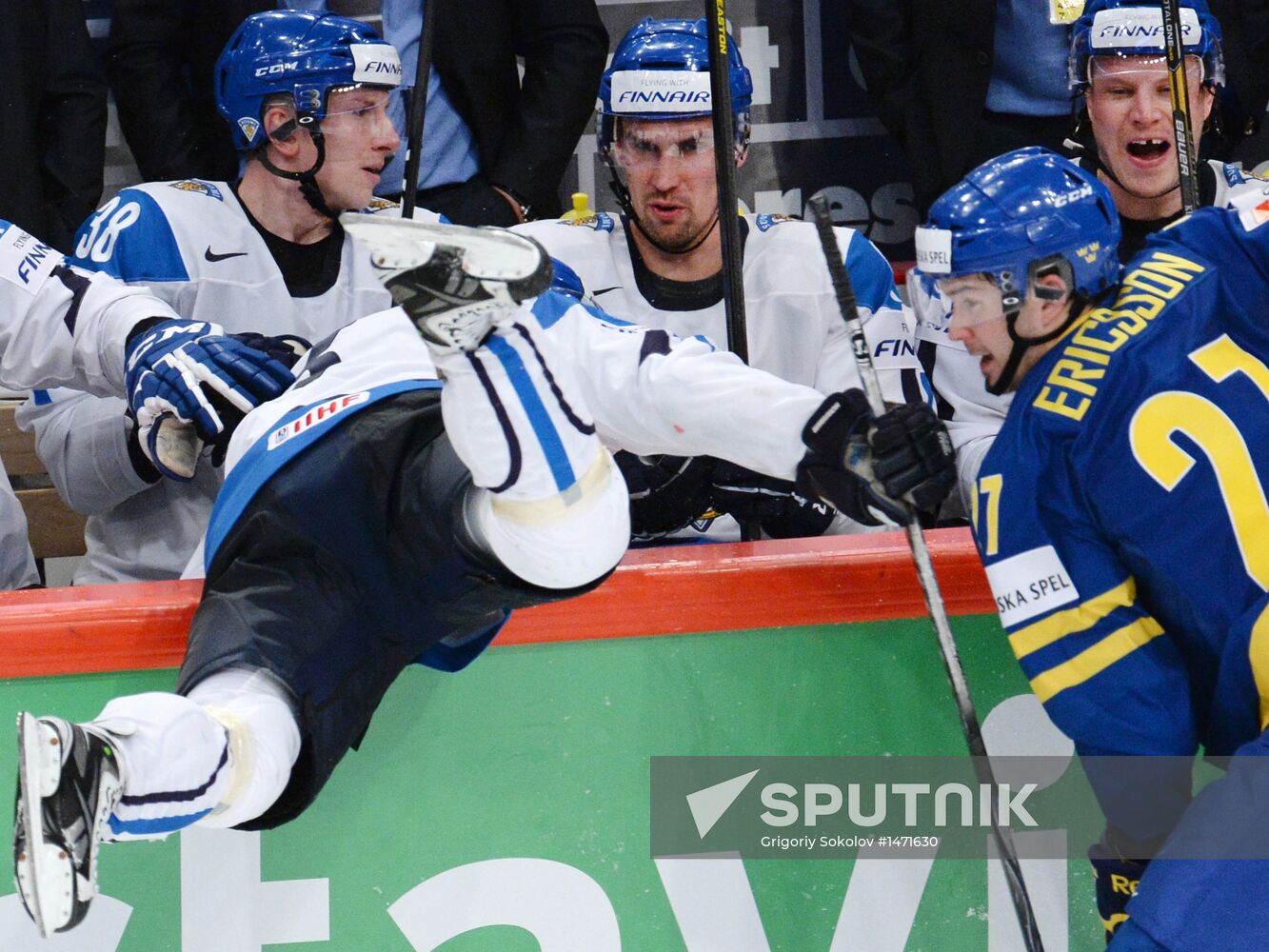 Hockey World Championship. Finland vs. Sweden