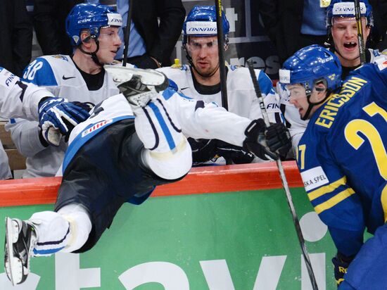 Hockey World Championship. Finland vs. Sweden