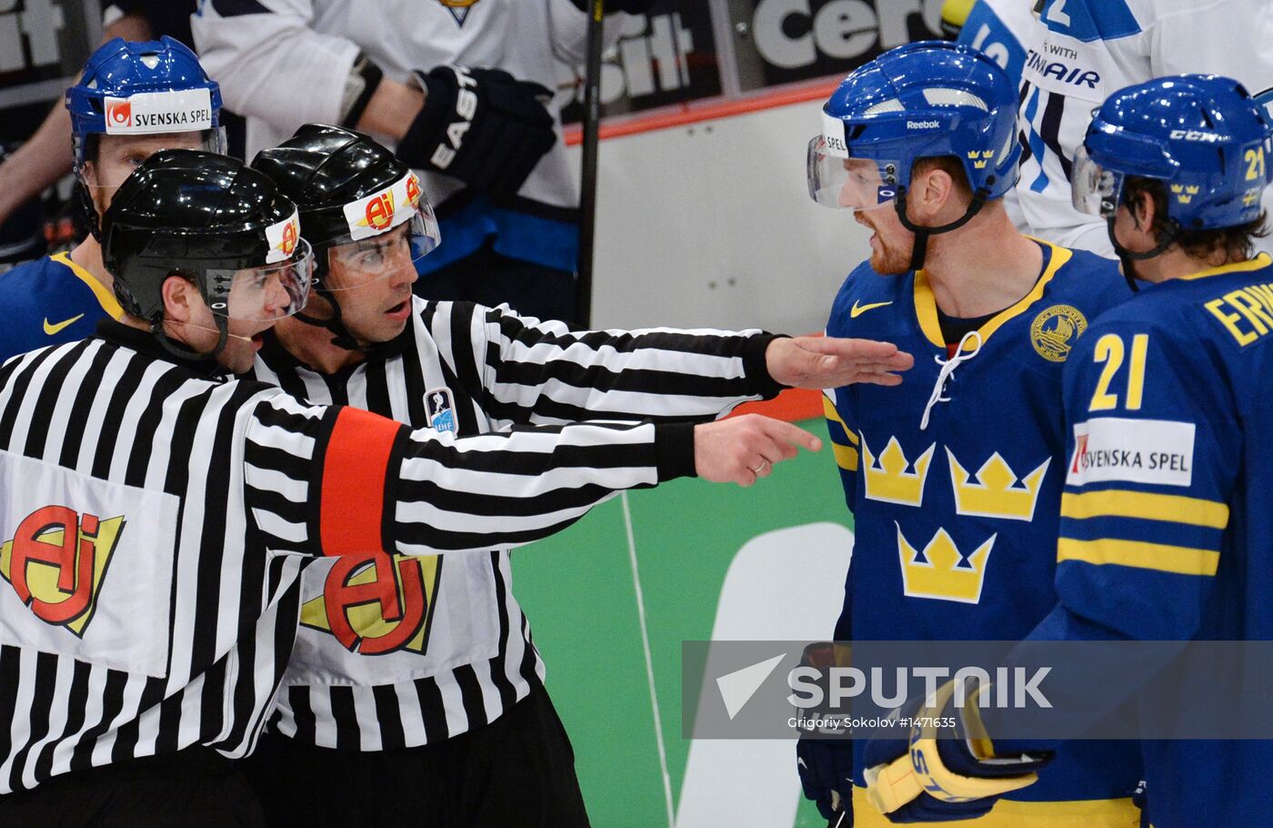 Hockey World Championship. Finland vs. Sweden