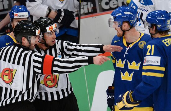 Hockey World Championship. Finland vs. Sweden