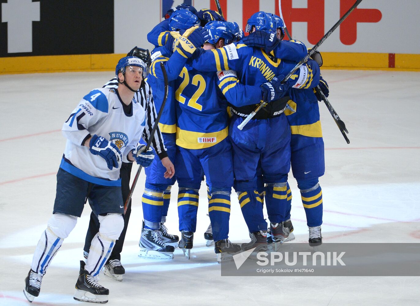 Hockey World Championship. Finland vs. Sweden