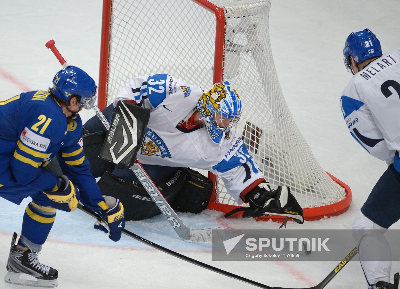 Hockey World Championship. Finland vs. Sweden