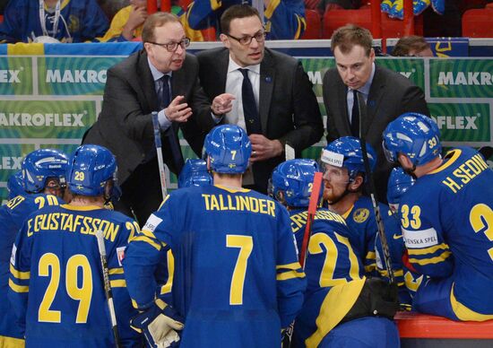 Hockey World Championship. Finland vs. Sweden