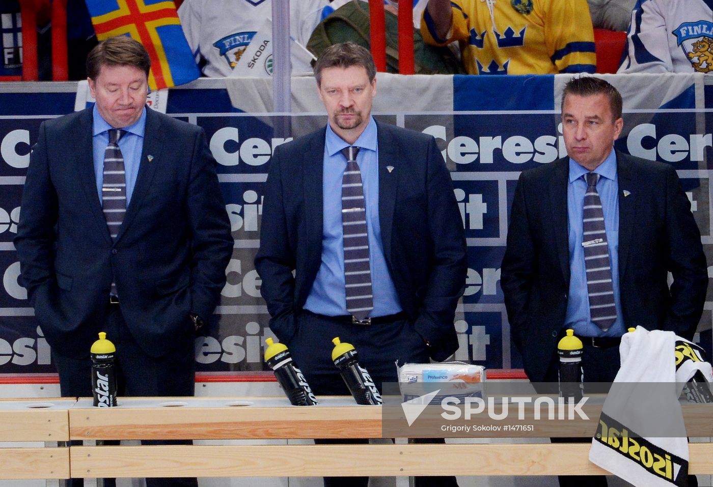 Hockey World Championship. Finland vs. Sweden